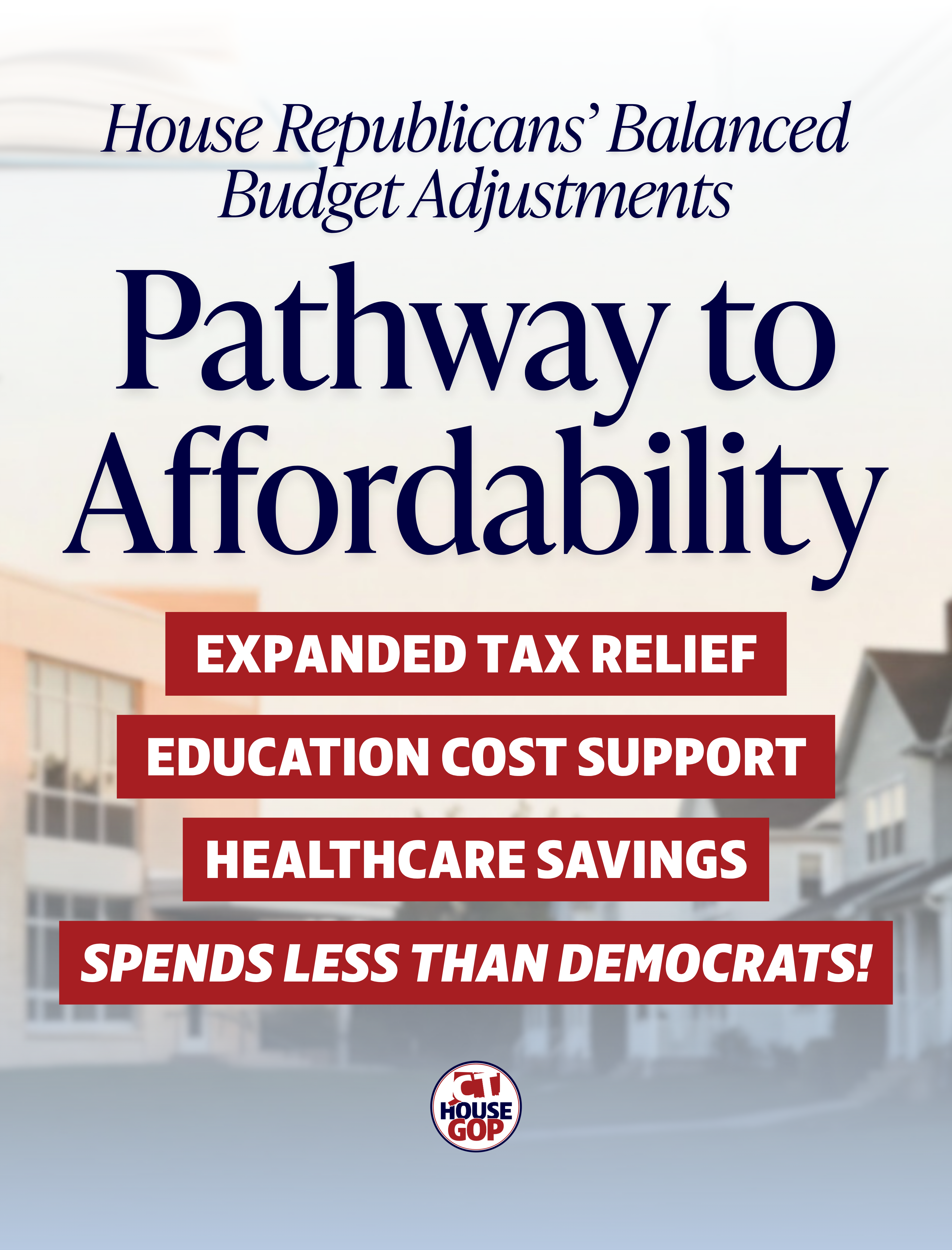 Kennedy Backs “Pathway to Affordability” Plan Delivering Relief for Milford and Orange